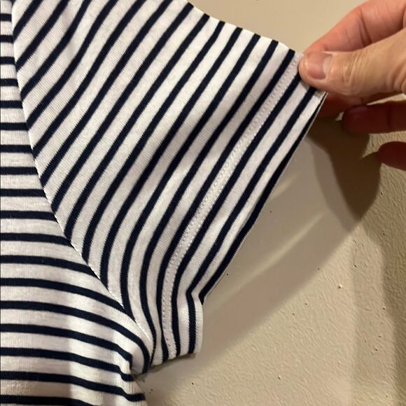 Vineyard Vines Classic Striped V-Neck Tee - Picture 3 of 7